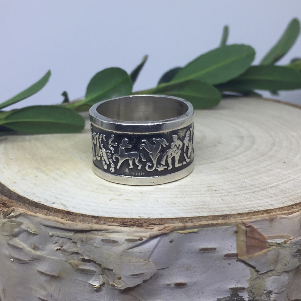 Zodiac 12 Astrology Signs Ring